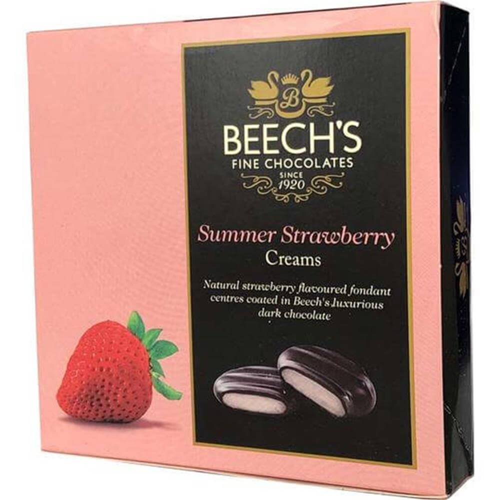 Beech's Dark Chocolate Strawberry Fondant Creams 90g